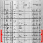 1880 census with Elias and Daniel Thompson and their families